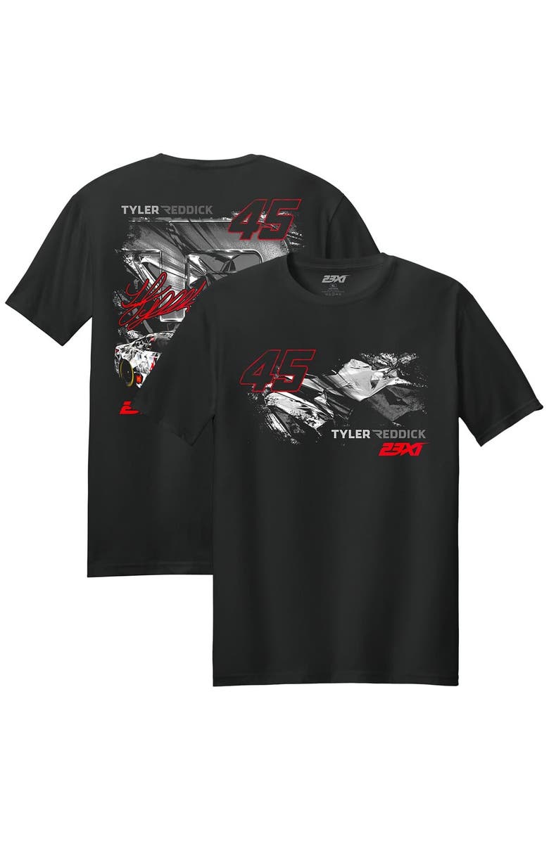 23XI Racing Men's 23XI Racing  Black Tyler Reddick Jordan Brand T-Shirt, Alternate, color, Black