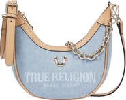 True Religion Bailey Denim Hobo Bag