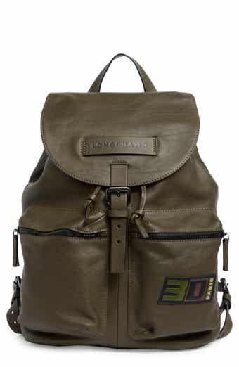 Longchamp Signature 3D Leather Backpack