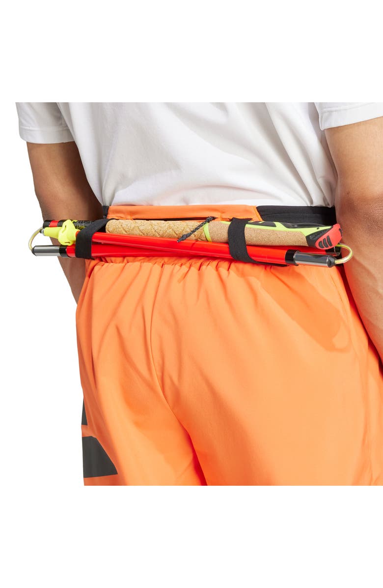 adidas Terrex Trail Shorts, Alternate, color, Semi Impact Orange