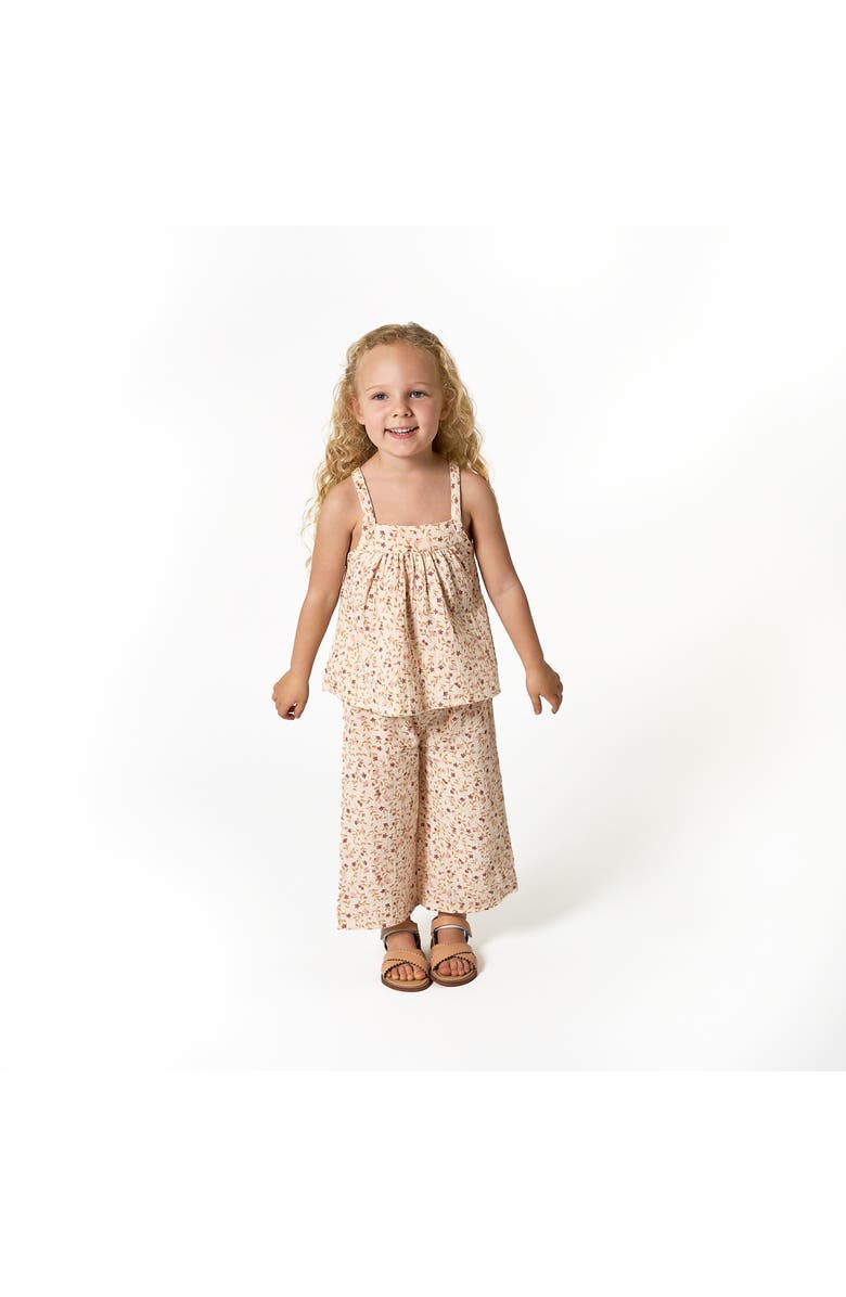 Modern Moments<sup>™</sup> by Gerber Top and Cropped Pants Set, Main, color, Beige Vine Floral