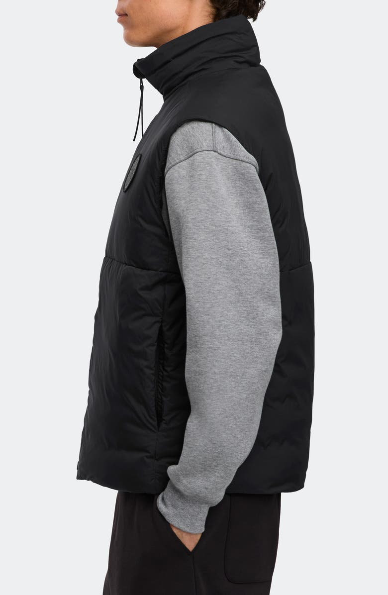 Canada Goose Lodge Packable 750 Fill Power Down Vest, Alternate, color, Black - Noir