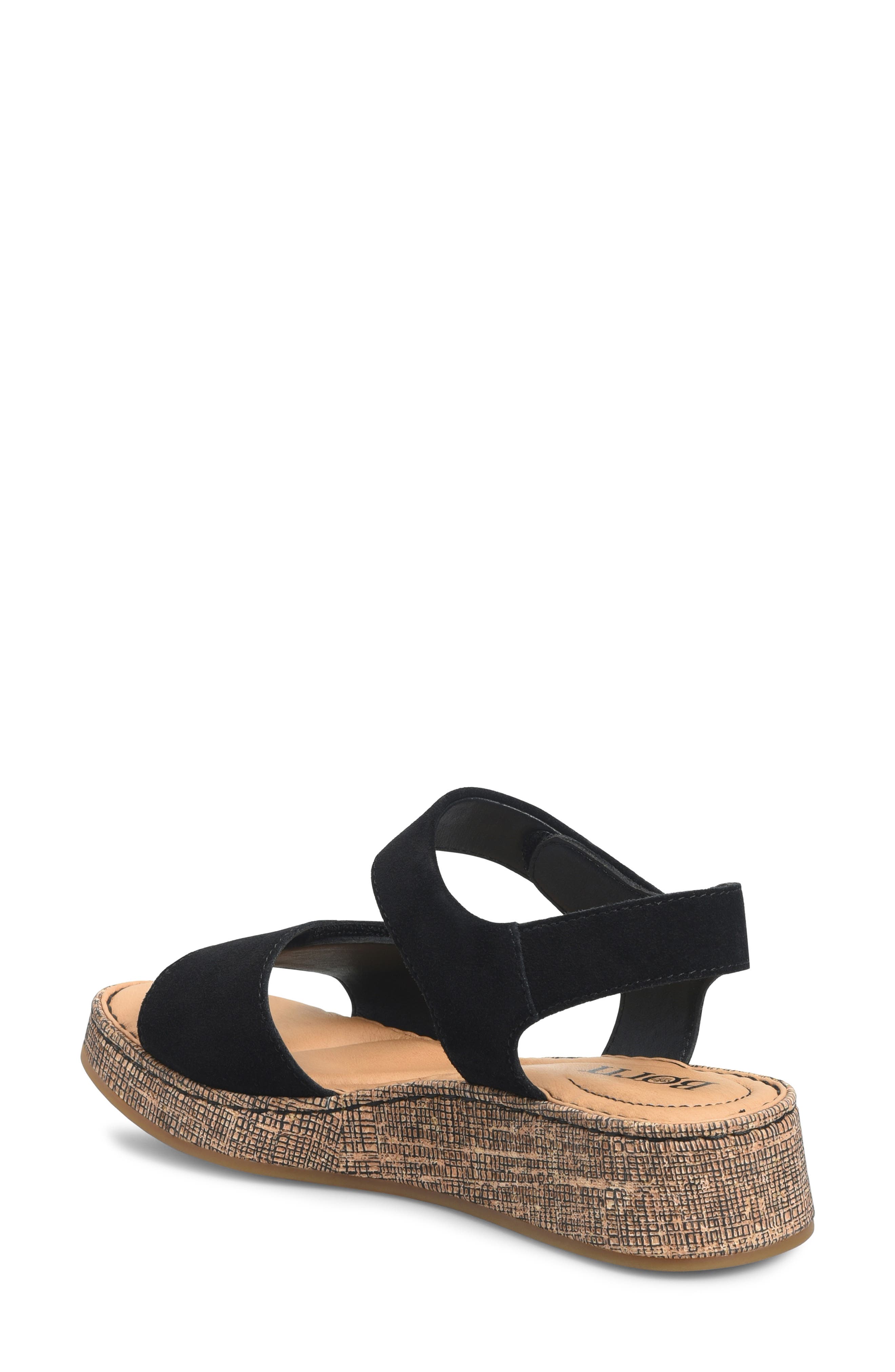 Børn Cabanas Wedge Sandal, Alternate, color, 