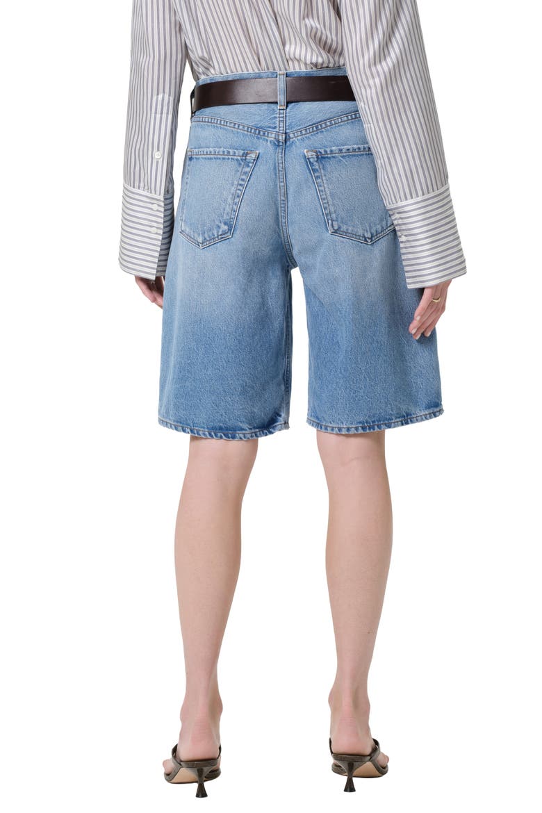 Court Denim Shorts, Alternate, color, CUPID