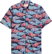 Kahala Upstream Short Sleeve Cotton Button-Down Shirt