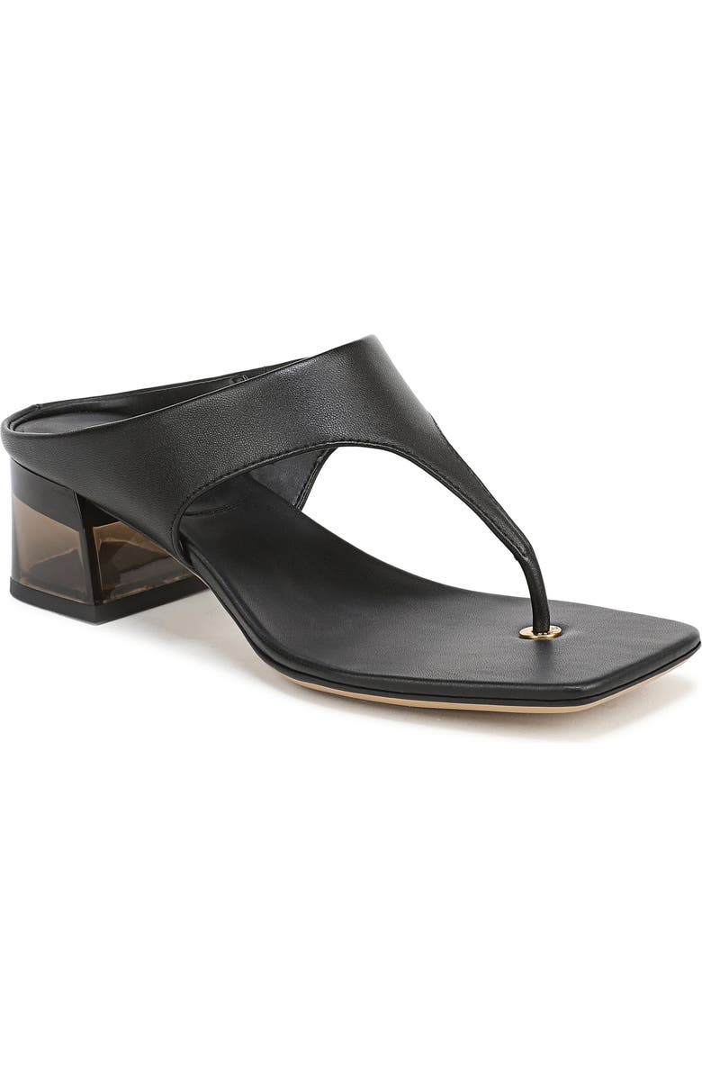 SARTO by Franco Sarto Kayla Block Heel Sandal, Main, color, Black