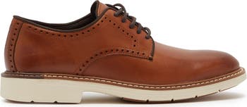 Goto Leather Plain Toe Derby