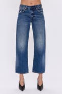 Pistola Lexi Distressed Crop Barrel Jeans