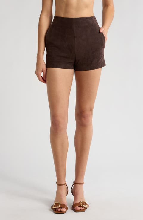 Leather Shorts