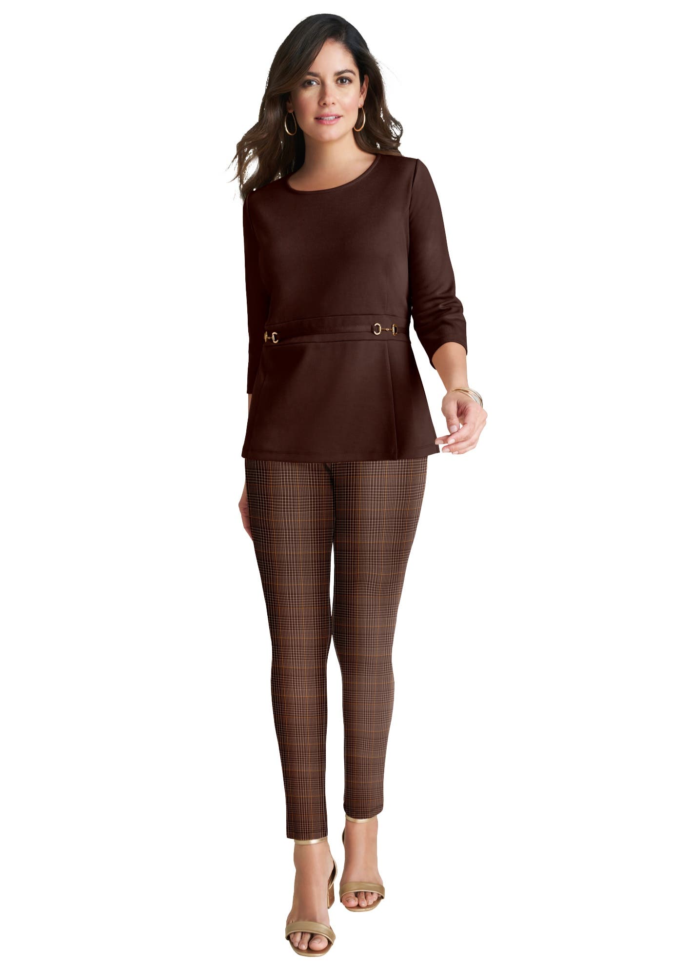 selected BROWN PLAID