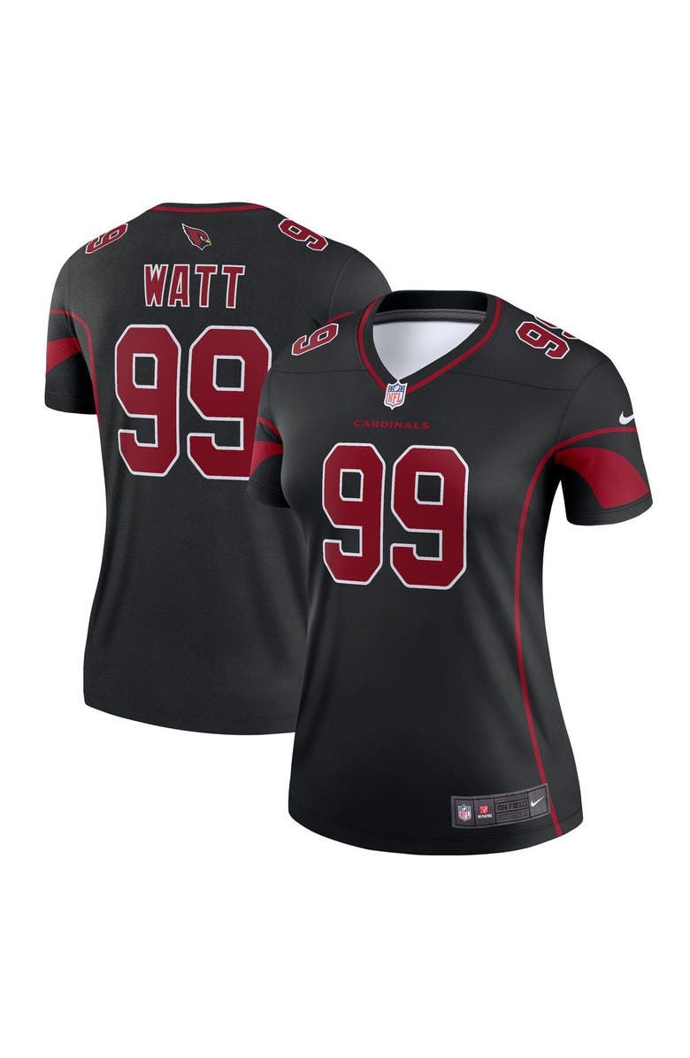 Nike Women's Nike J.J. Watt Black Arizona Cardinals Legend Jersey, Main, color, 