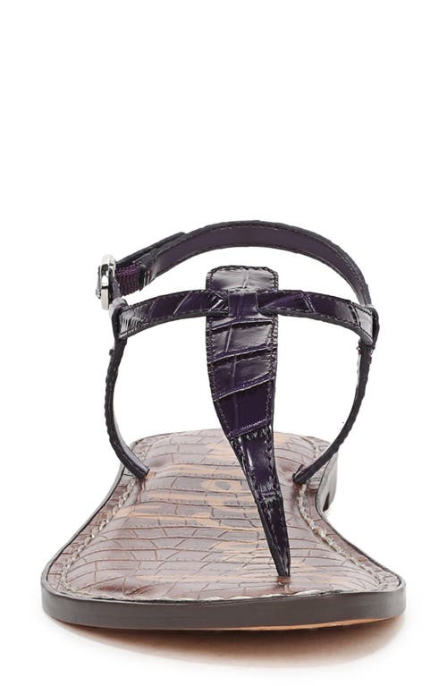 Sam Edelman Gigi T-strap Sandal In Brown