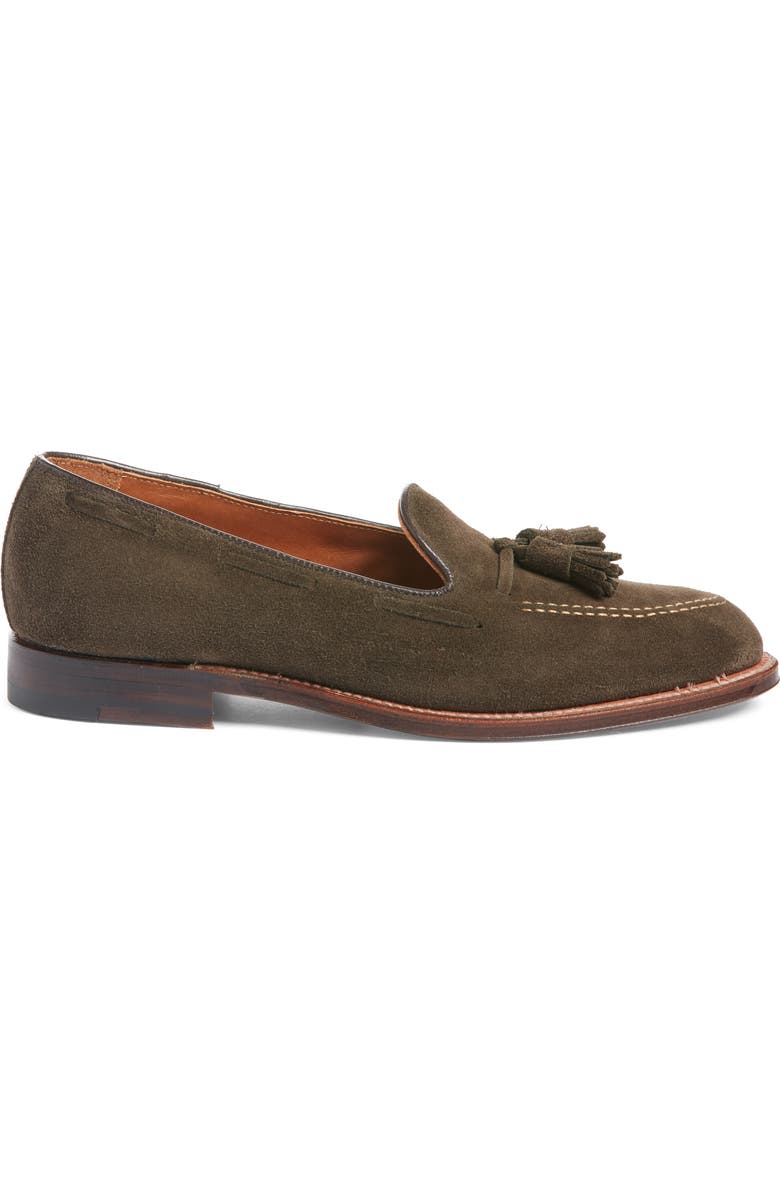 Alden Suede Tassel Loafer, Alternate, color,