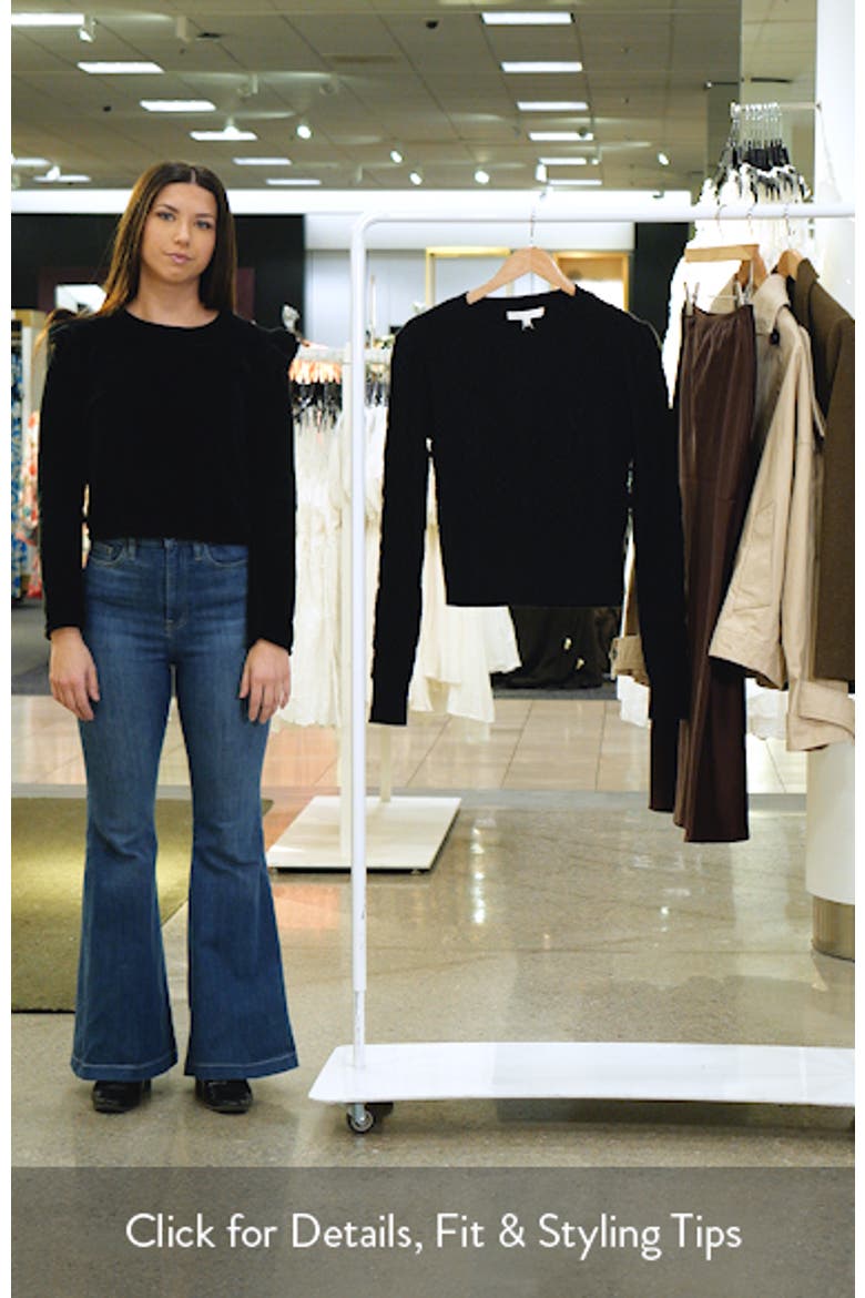 The Esther Cable Stitch Crop Sweater video