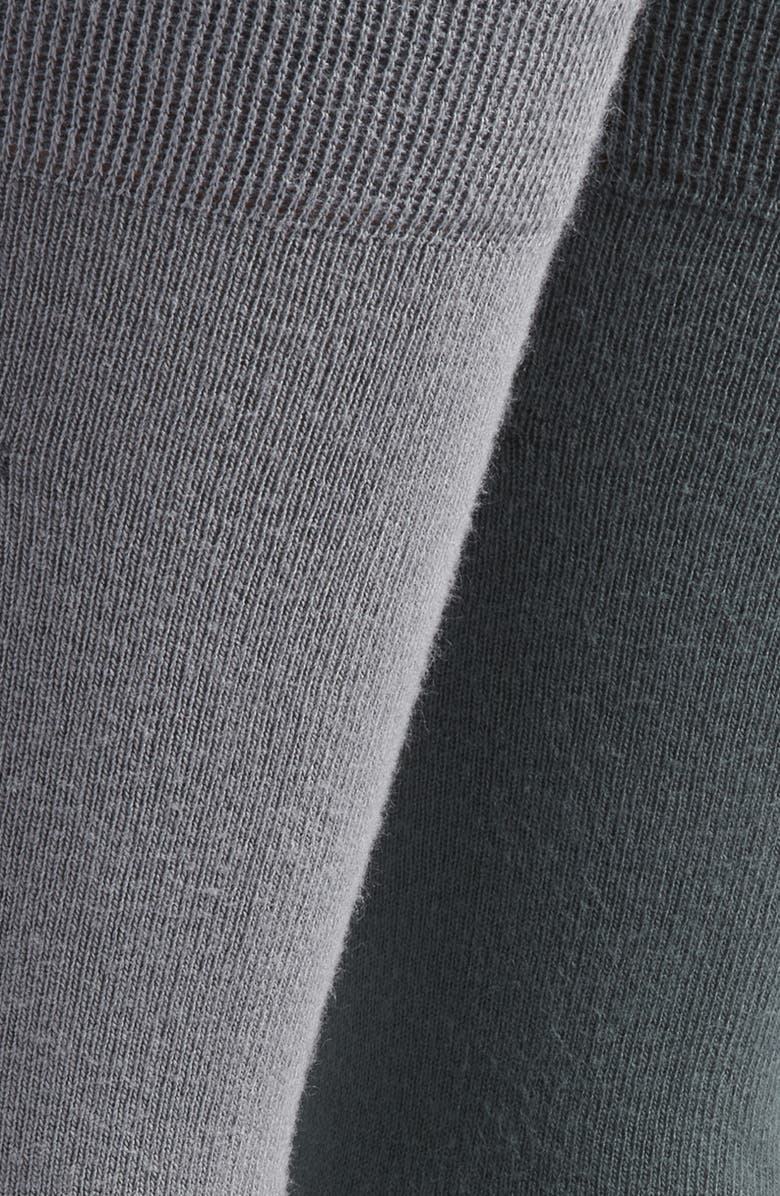 BOSS Assorted 2-Pack Solid Dress Socks, Alternate, color, Light/ Pastel Green