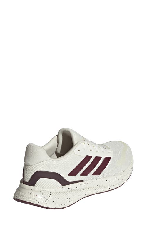 Adidas Originals Adidas Runfalcon 5 Running Sneaker In Off White/maroon/black