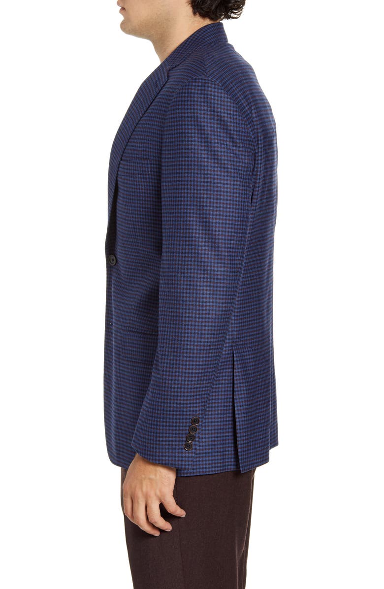 Hart Schaffner Marx Classic Fit Check Stretch Wool Sport Coat, Alternate, color, 