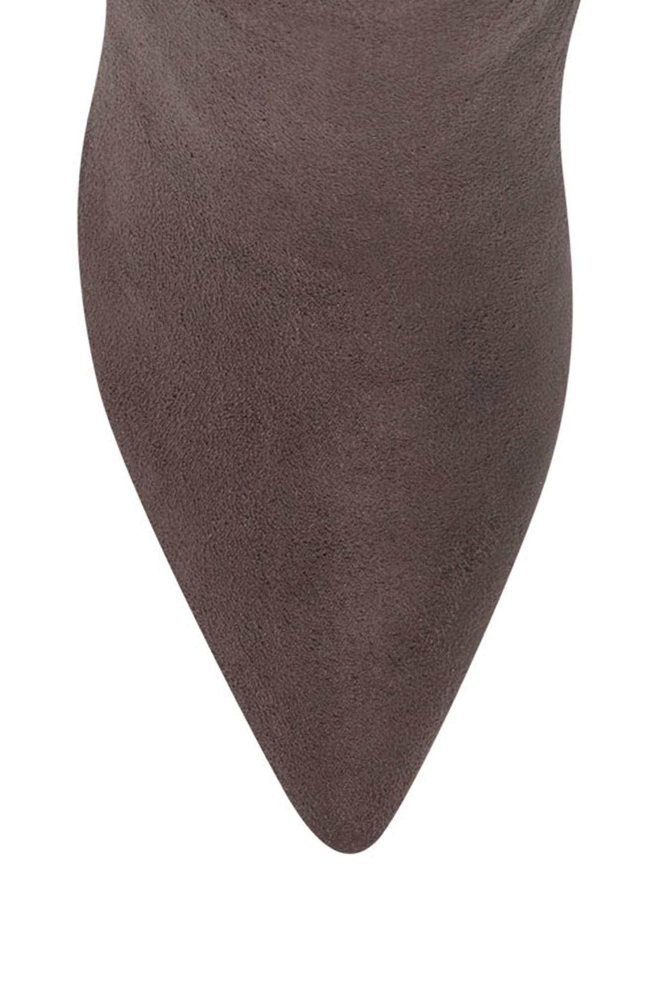 Ulona Over the Knee Boot, Alternate, color, GREY STRETCH
