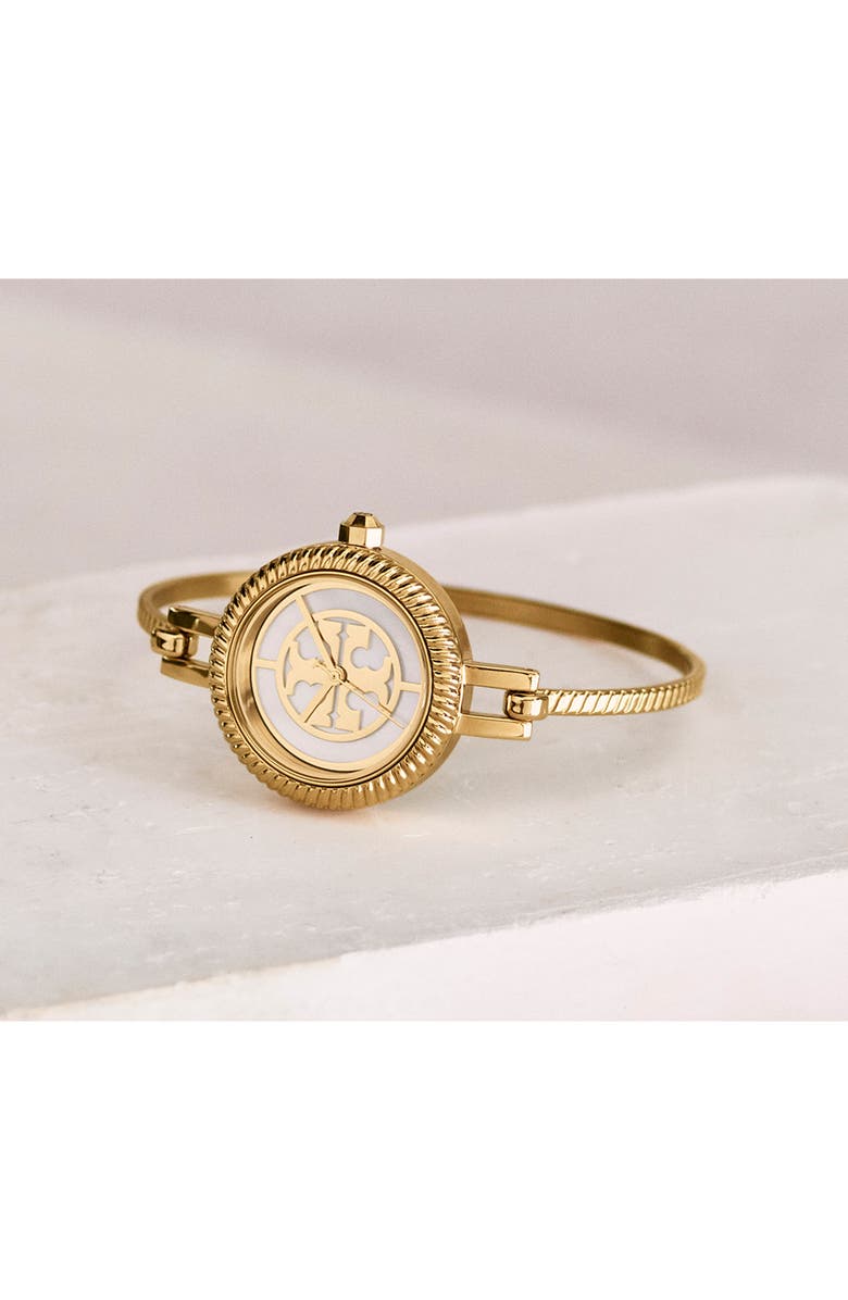 Tory Burch The Reva Bangle Watch Set, 29mm, Alternate, color, 