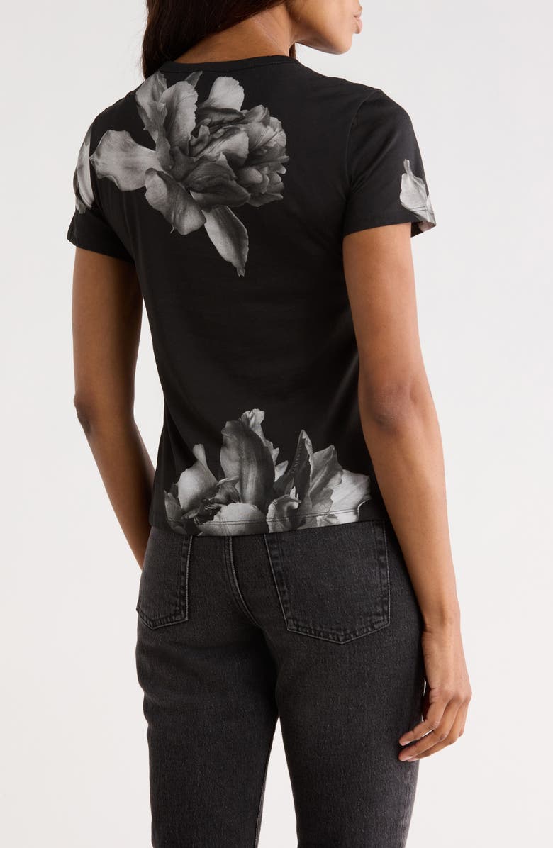 AllSaints Bela Cotton T-Shirt, Alternate, color, Ione Black