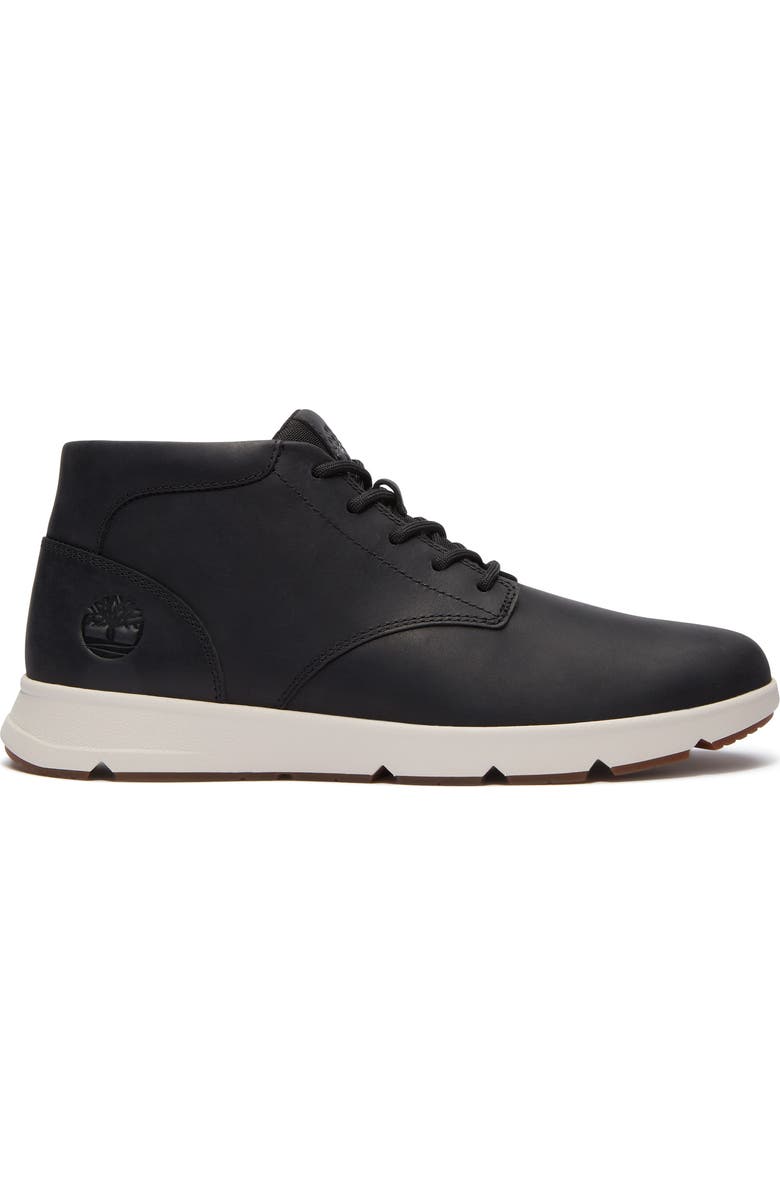 Timberland Parker Street Mid Top Sneaker, Alternate, color, Black