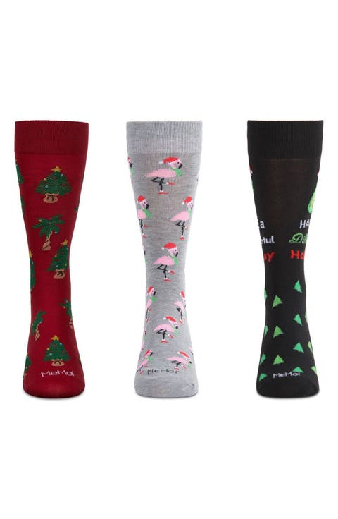 Assorted 3-Pack Christmas Socks