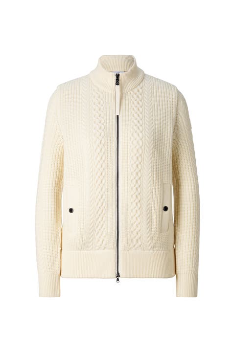 Zamila Knitted Quilted Jacket
