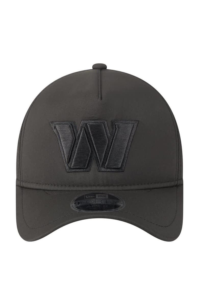 New Era Men's New Era Black Washington Commanders Apex 9FORTY Adjustable Hat, Alternate, color, Black