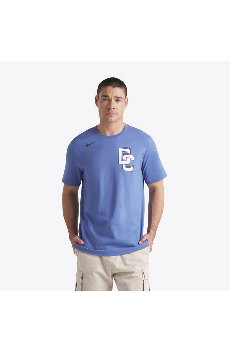 Nike Men's Nike CJ Abrams Blue Washington Nationals 2025 City Connect Fuse Name & Number 2.0 T-Shirt, Alternate, color, Blue