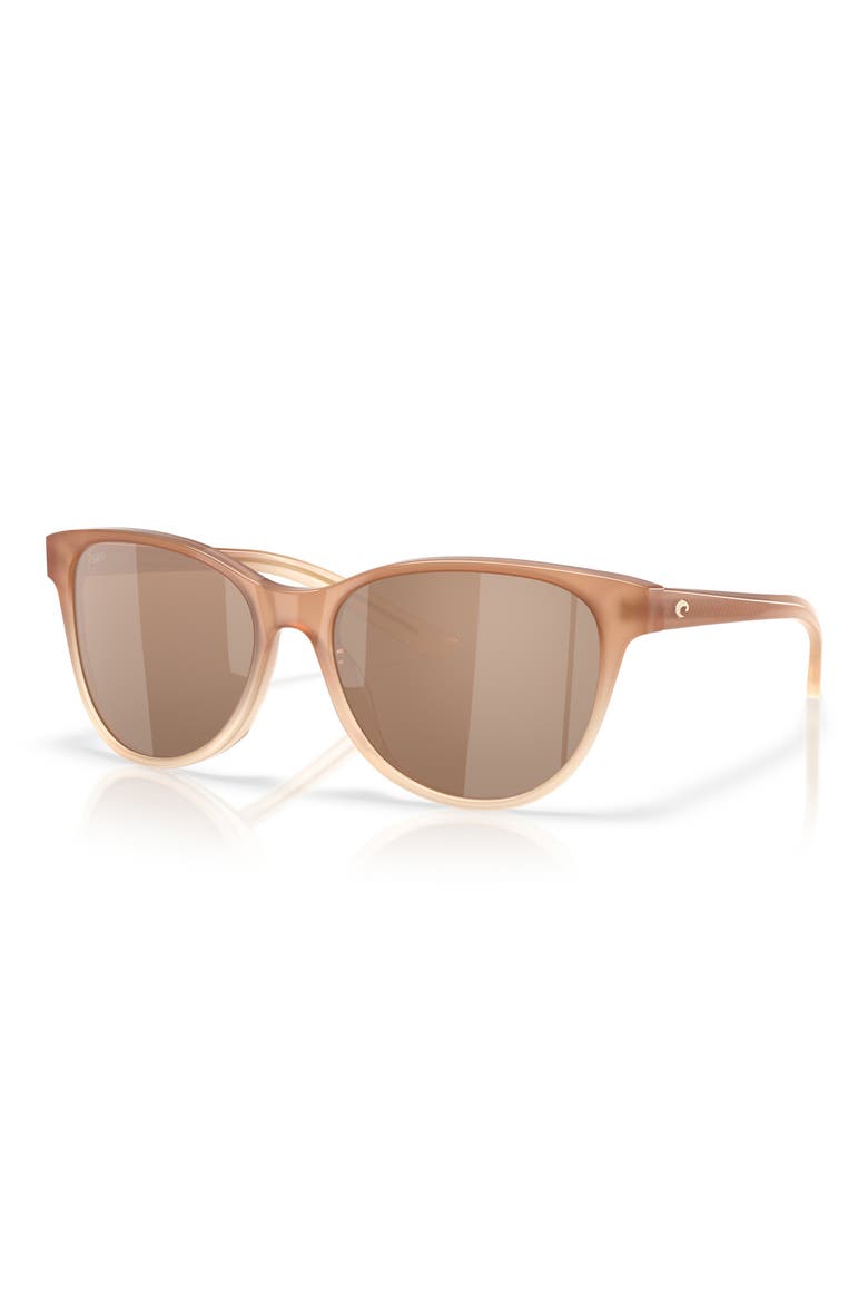 Catherine 57mm Polarized Phantos Sunglasses, Alternate, color, SANDBAR/ COPPER SILVER 580G