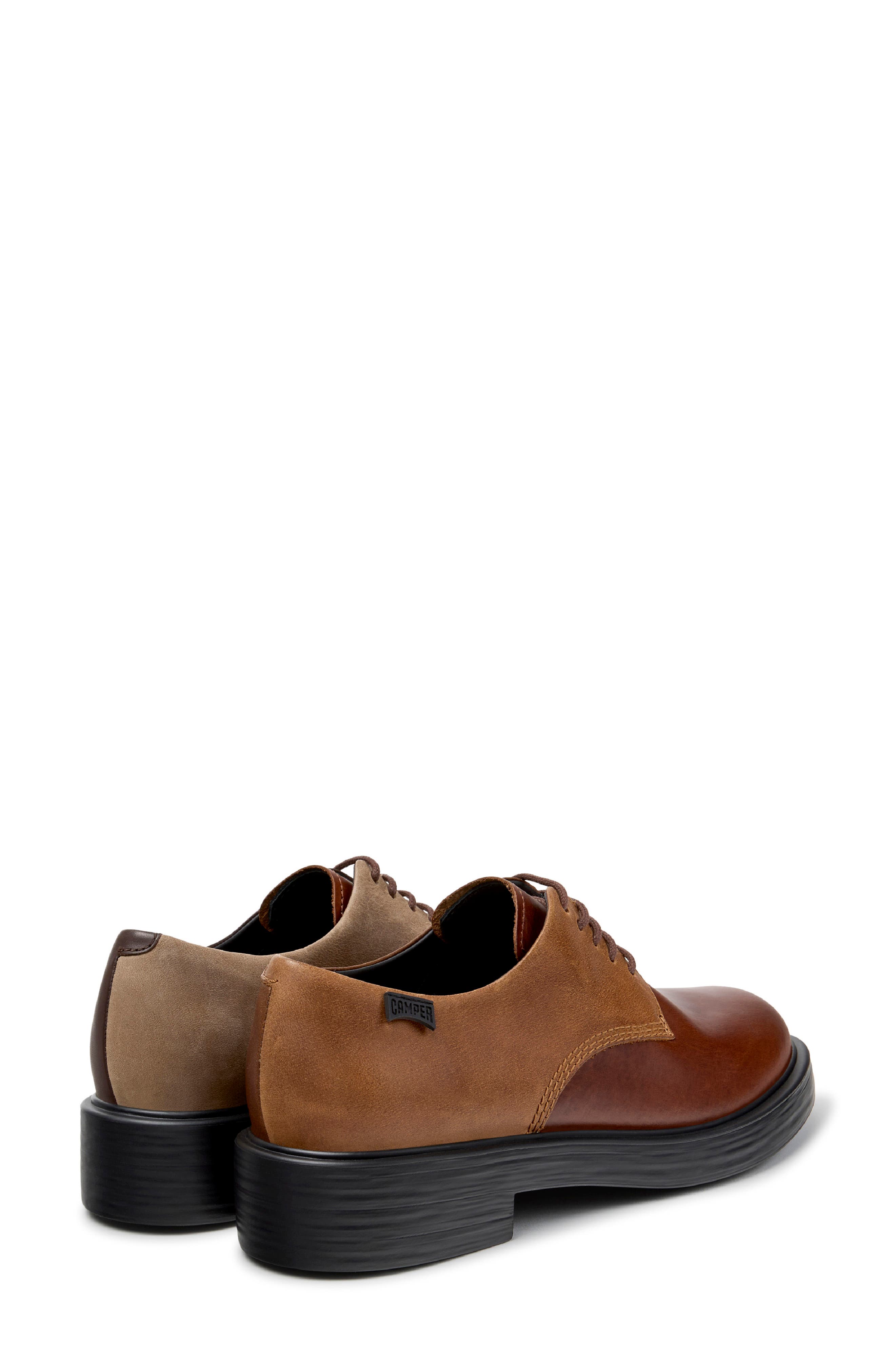 Dean TWINS Leather Derby, Alternate, color, MEDIUM BROWN