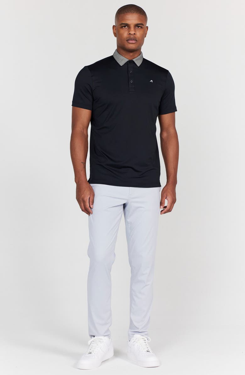 Redvanly Darby Contrast Collar Performance Golf Polo, Alternate, color, 