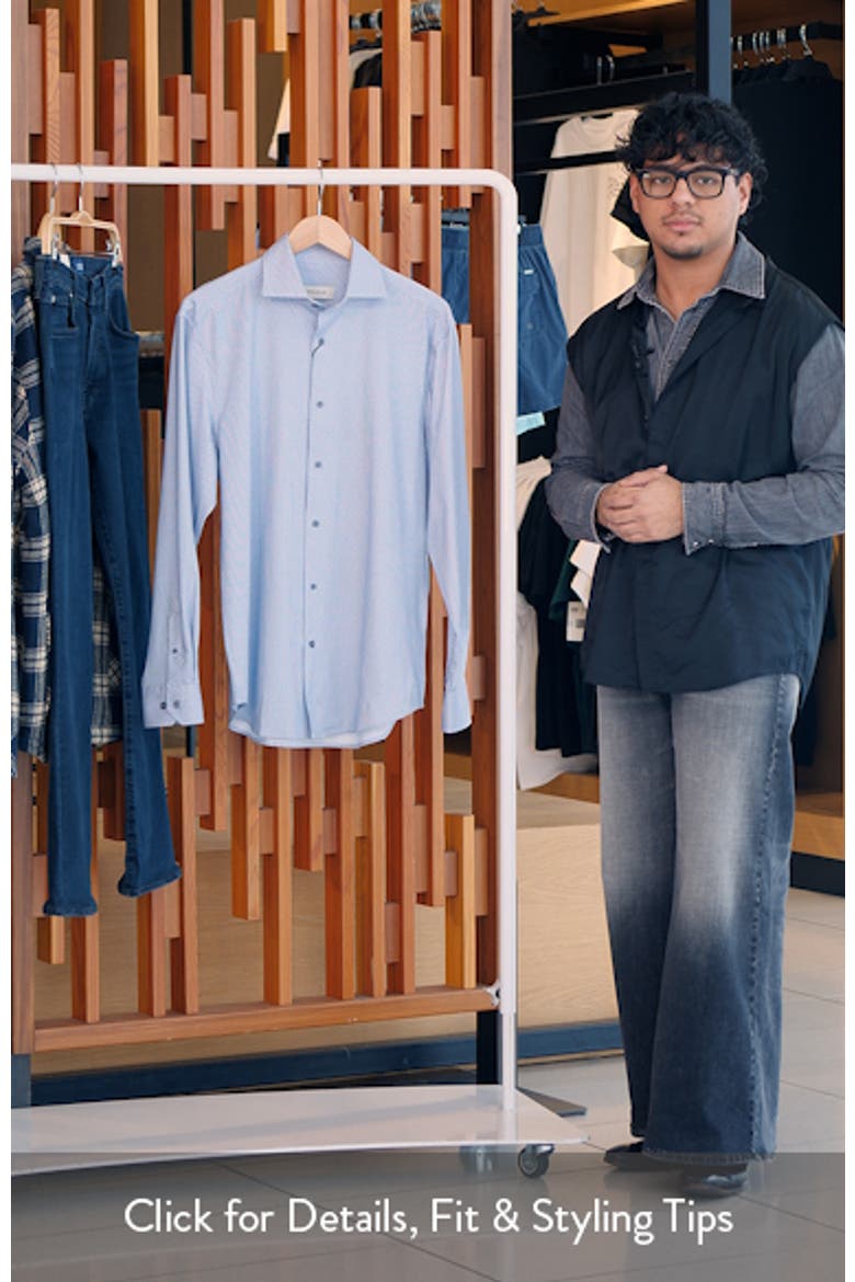 Devon OoohCotton® Geo Print Button-Up Shirt video
