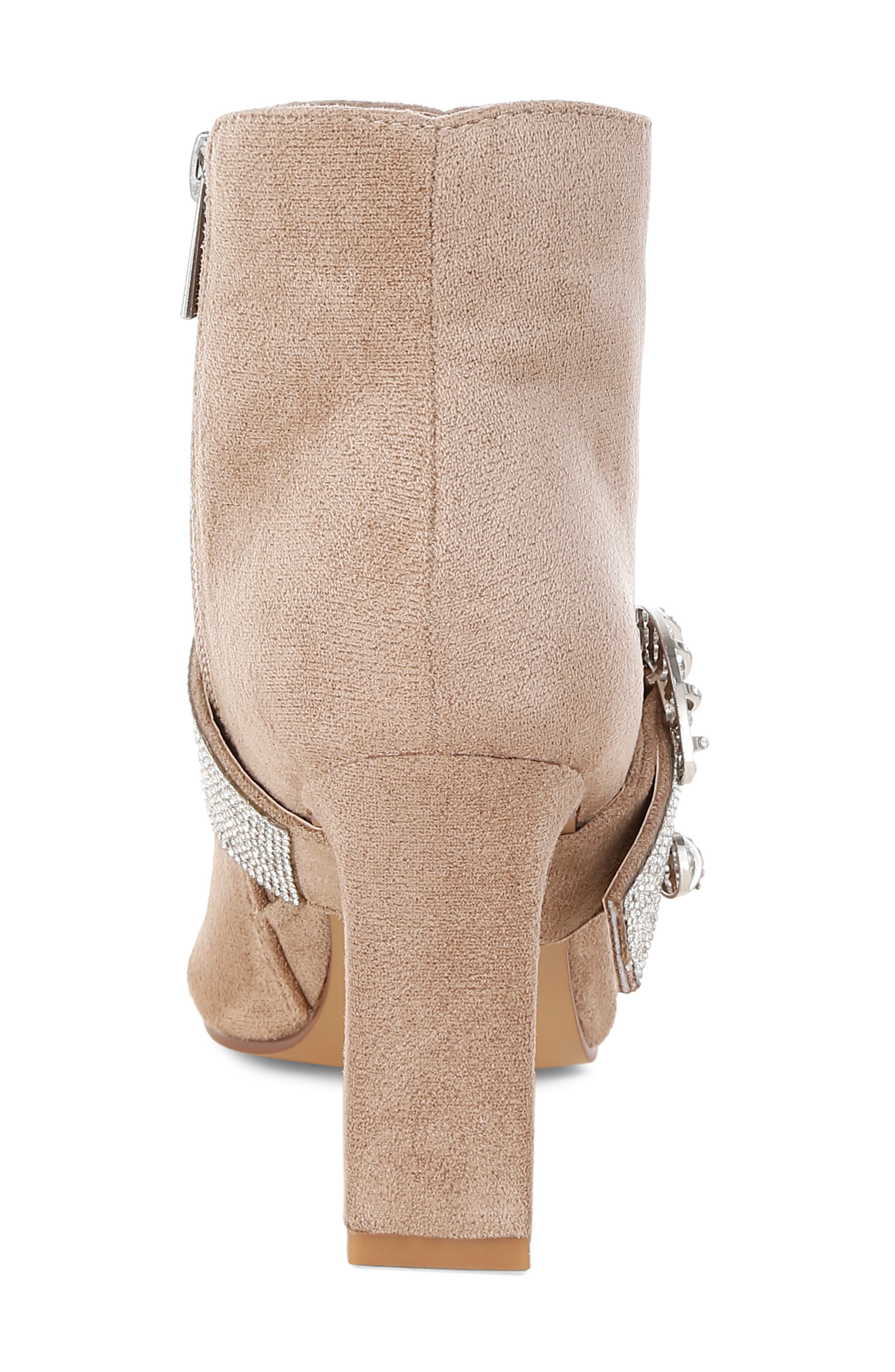 Asagao Water Repellent Bootie, Alternate, color, BEIGE