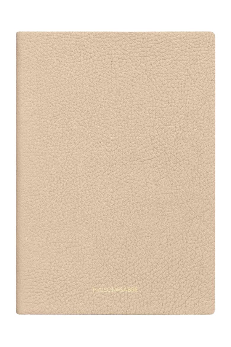 Leather Notebook, Main, color, Saharan Nude