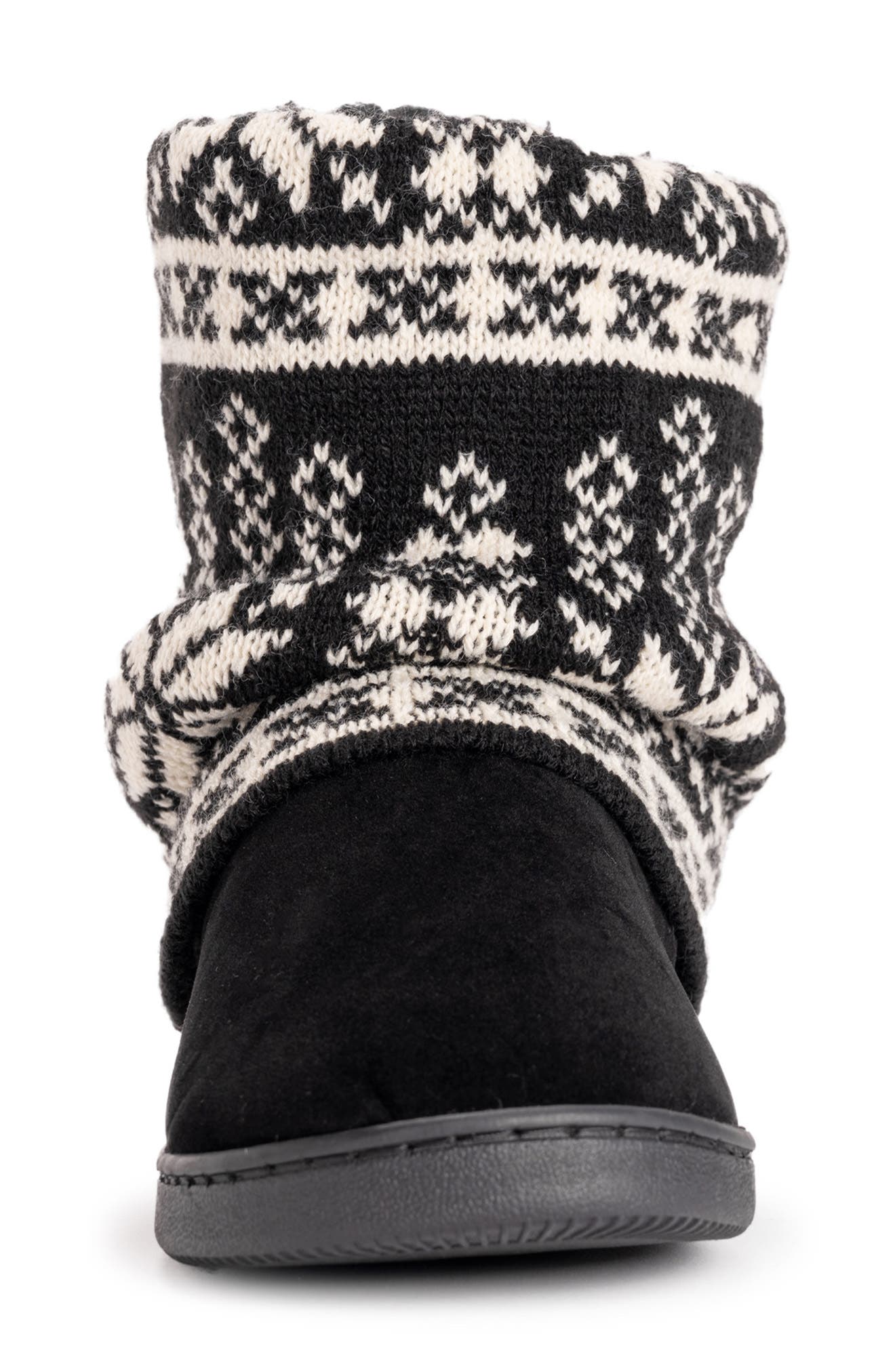 MUK LUKS Raquel Faux Fur Lined Indoor/Outdoor Bootie Slipper, Alternate, color, 