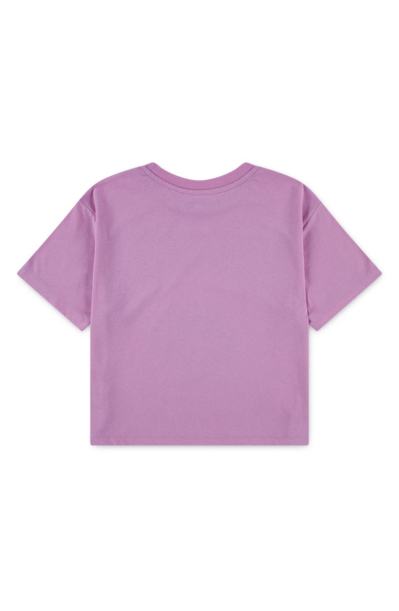 abercrombie kids Kids' Logo Graphic T-Shirt, Alternate, color, Begonia Pink