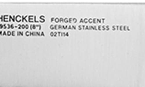 Henckels Cutlery Forged Accent 8-inch Bread Knife In White