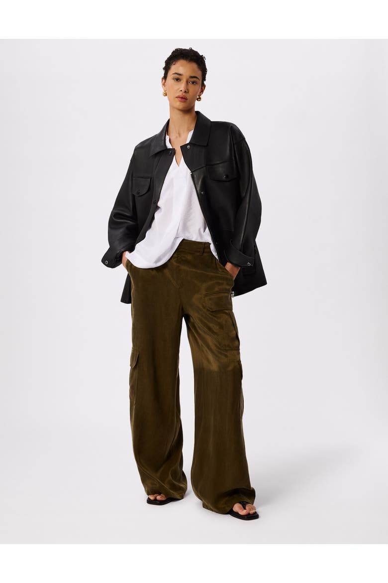 Sasha Relaxed Shirt, Alternate, color, White