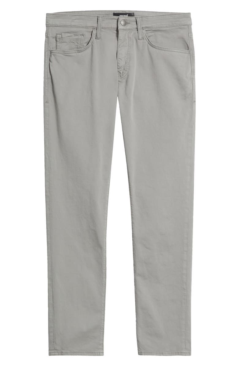 Mavi Jeans Marcus Slim Straight Leg Twill Pants, Alternate, color, Steel Head Twill