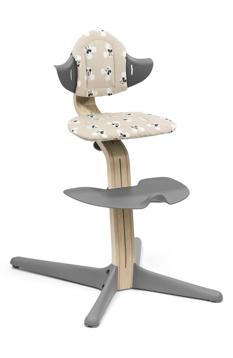 Stokke x Disney<sup>®</sup> Mickey Mouse Nomi<sup>®</sup> Seat Cushion, Alternate, color, Grey/White/Black