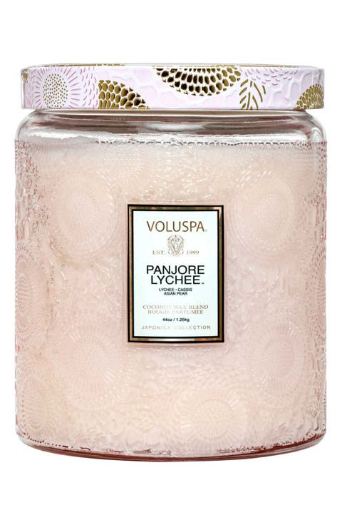 Panjore Lychee Luxe Jar Candle