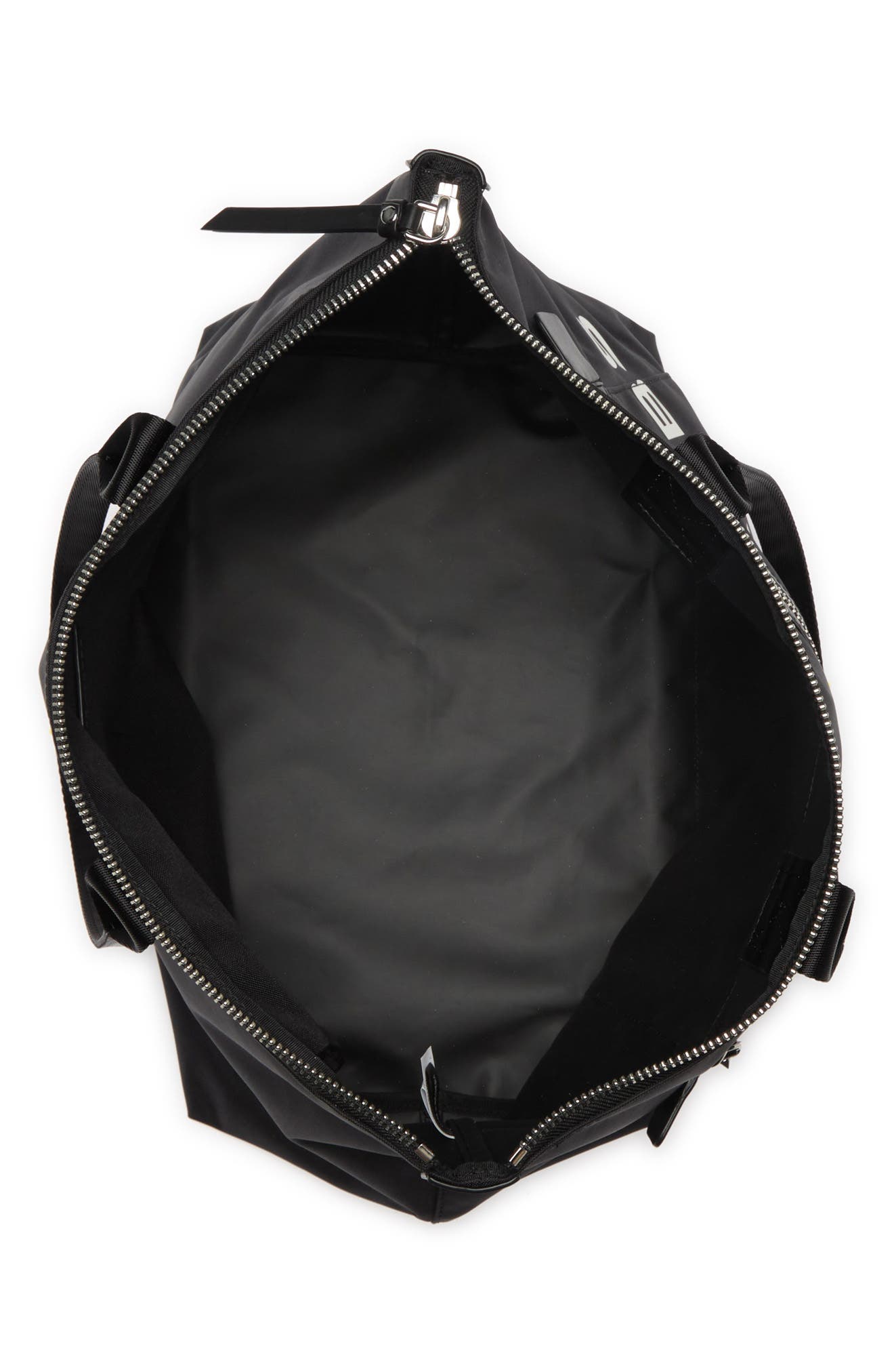 Marc Jacobs Zip Logo Tote Bag, Alternate, color, 