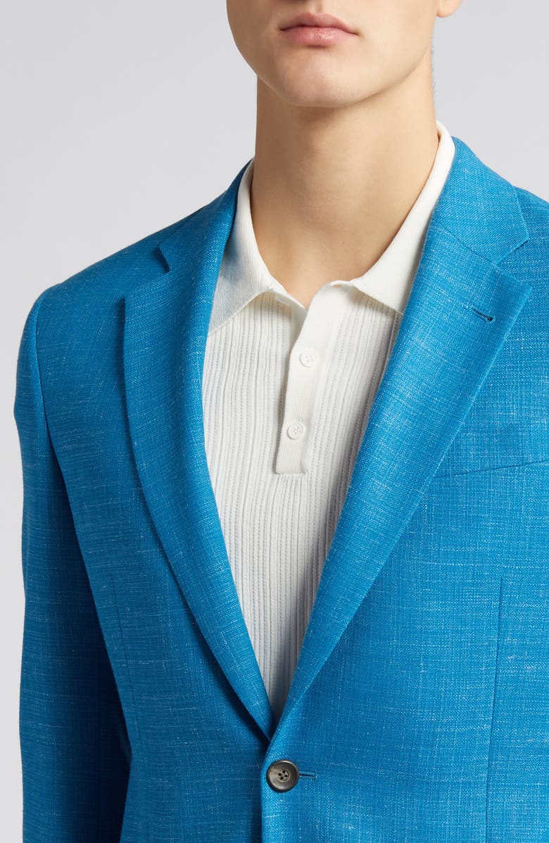 Emporio Armani G Line Deco Wool Blend Sport Coat, Alternate, color,