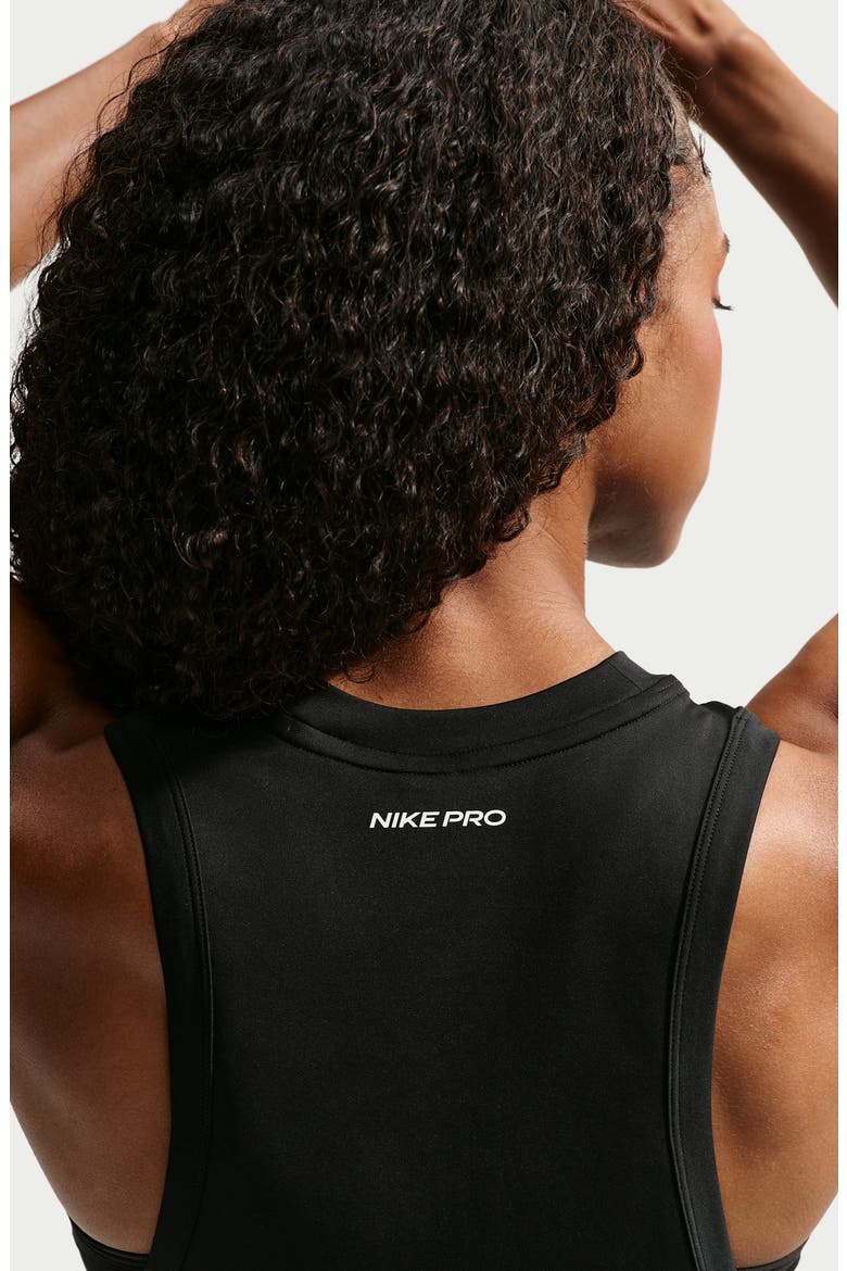 Performance Racerback Tank, Alternate, color, BLACK/ WHITE