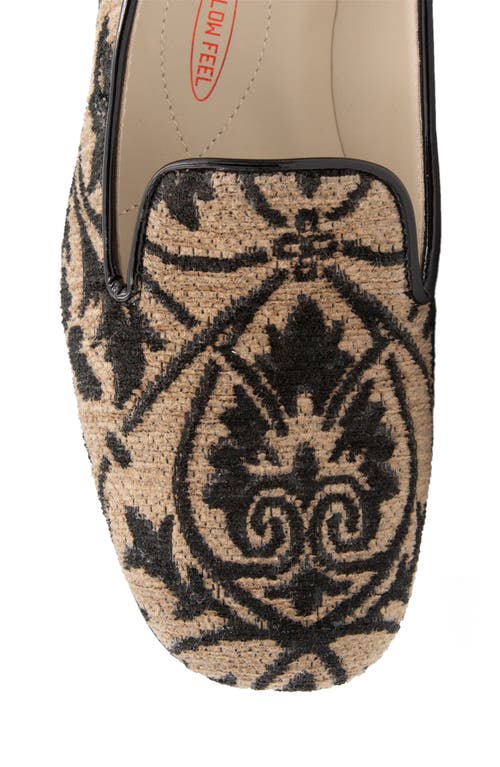 Amalfi By Rangoni Bashkir Jacquard Pump In Taupe Kilim
