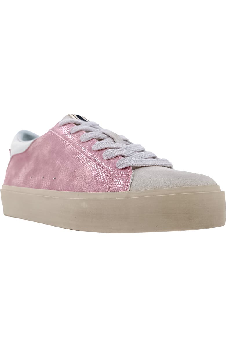 SHUSHOP Sienna Low Top Sneaker, Main, color, Pink Snake