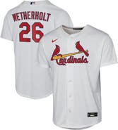 Nike Youth Nike JJ Wetherholt White St. Louis Cardinals Home Replica Jersey