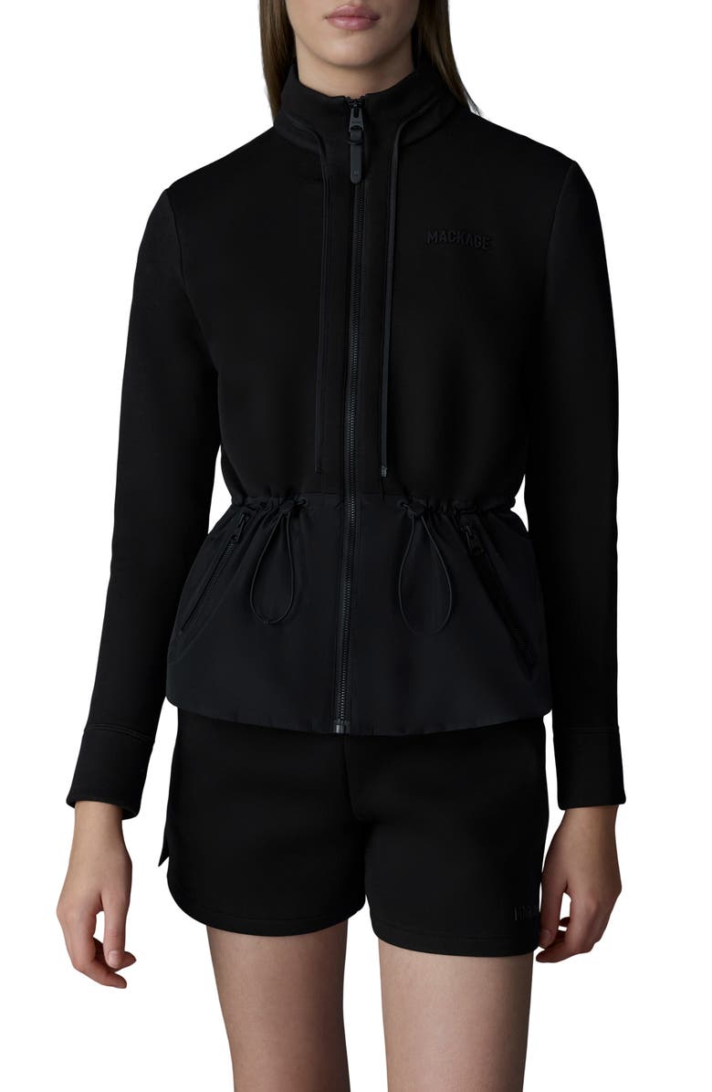 Mackage Priscilla 3-in-1 Hybrid Lightweight Jacket with Down Vest, Main, color, Black