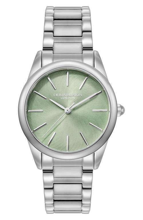 Olivia Burton Glowful Bracelet Watch, 34mm In Green